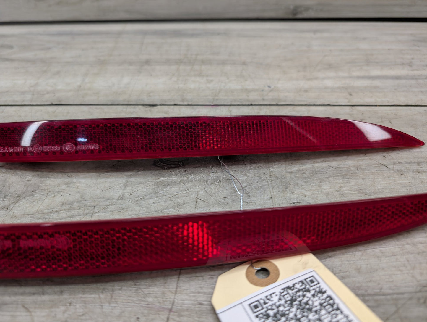 2016-2022 BMW 750Li G12 Rear Left Right Bumper Reflectors SET 7342950