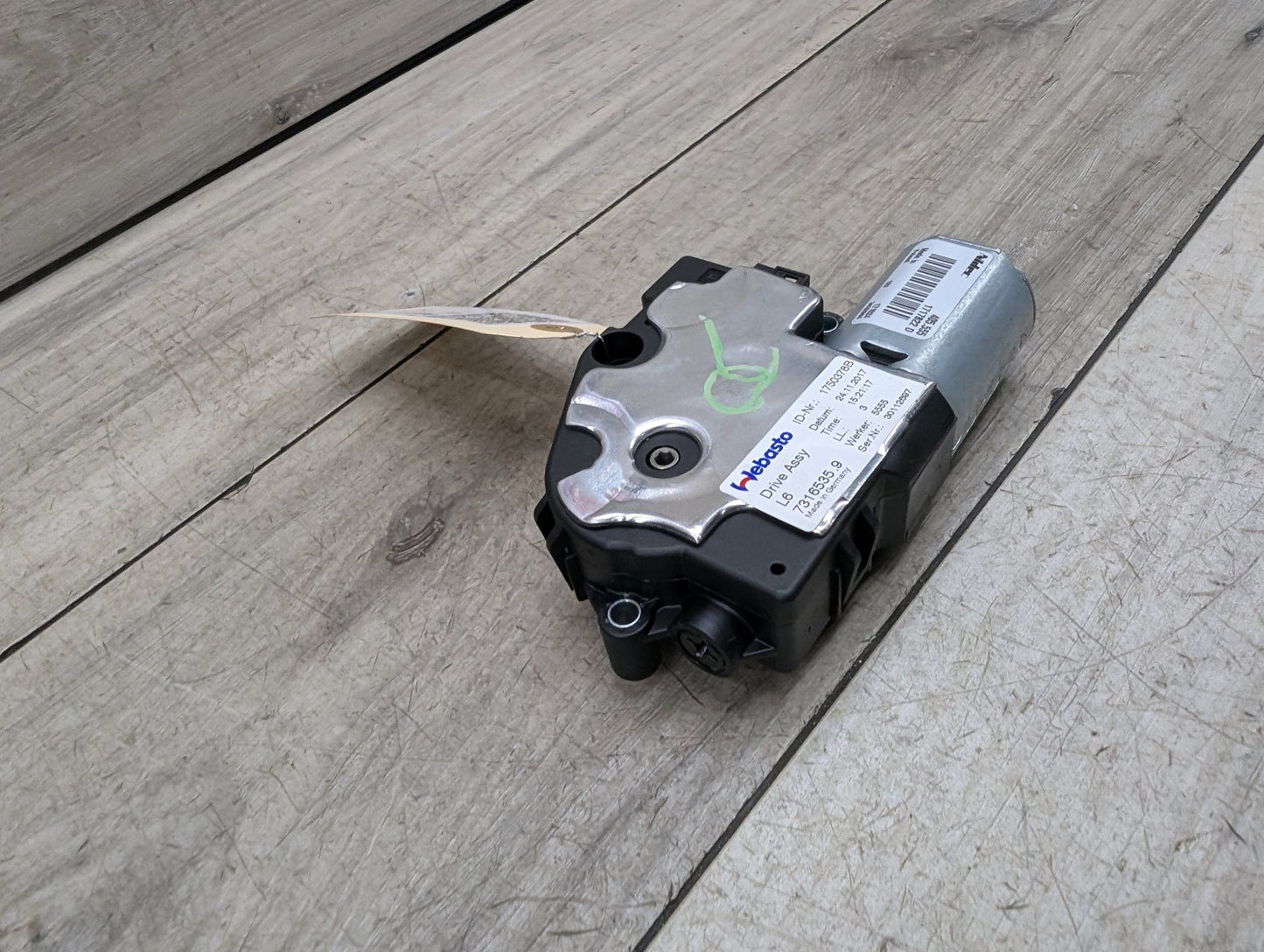 2017-2023 BMW 530i G30 Sunroof Sun Roof Glass Motor 7316535