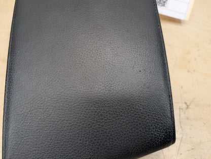06-13 OEM BMW E90 E92 E93 Center Console Armrest Tray BLACK Leather Dakota