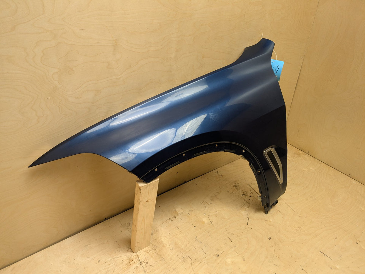 2019-2026 BMW X5 G05 Front Left Driver Fender Panel Blue C1M