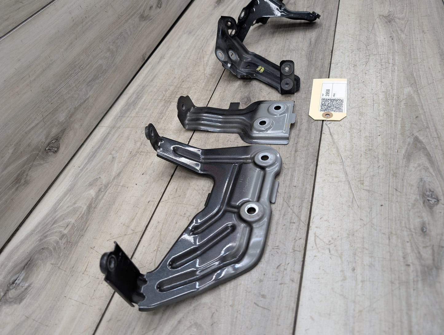 2018 - 2024 BMW X3 G01 Front Left Driver Fender Brackets SET 7424677 B58B30O1