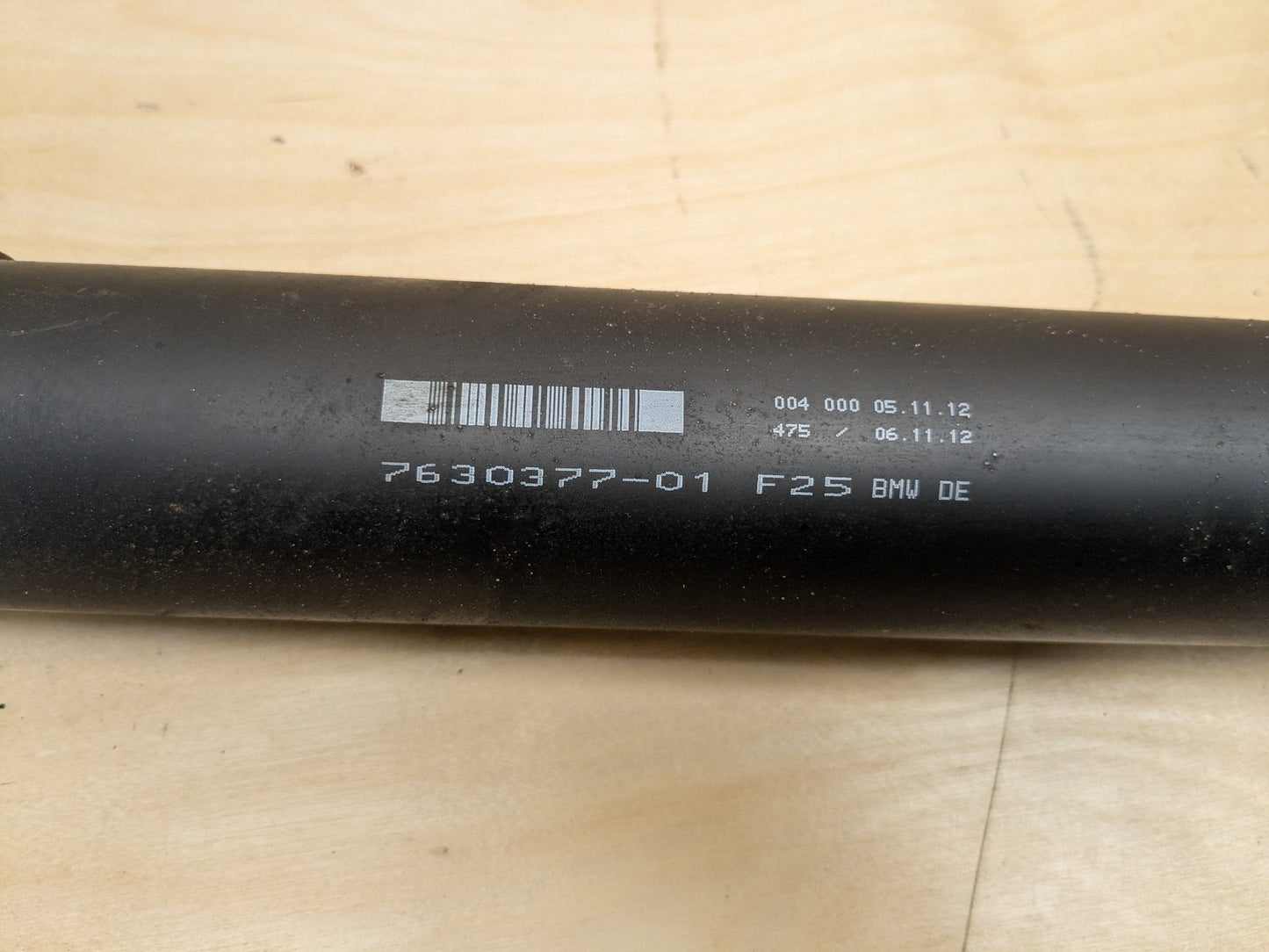 2011 - 2017 BMW X3 F25 Front Propeller Driveshaft Drive Shaft 7630377 N20B20A