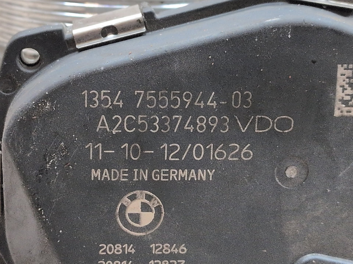 10-19 BMW F10 F12 F13 F01 F02 F15 S63 Intake Manifold Throttle Housing Assembly