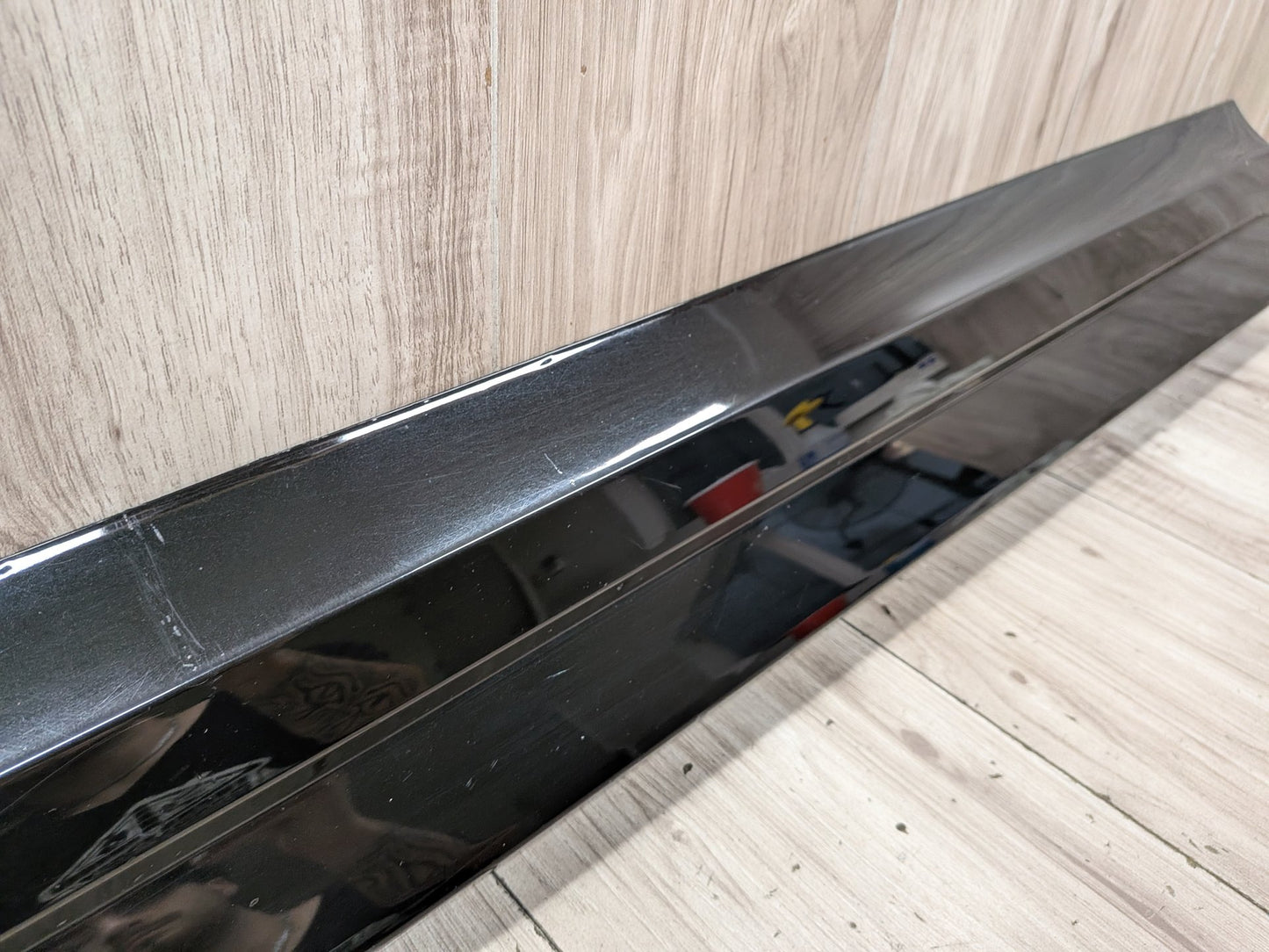 16-18 OEM Audi Q3 8U- Left Driver Side Skirt Rocker Panel Black PN: 8U0853959D