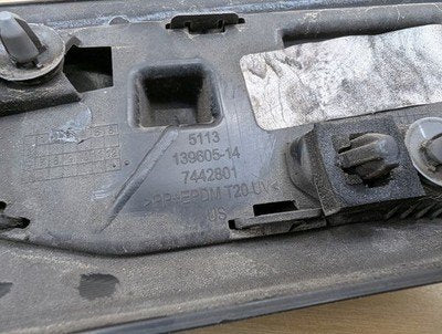 18-24 OEM BMW G01 G02 X3 X4 Rear Left Driver Side Lower Door Trim Molding