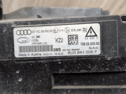 2015-2018 Audi Q3 8U - Front Right Passenger Headlight PN: 8U0941006F