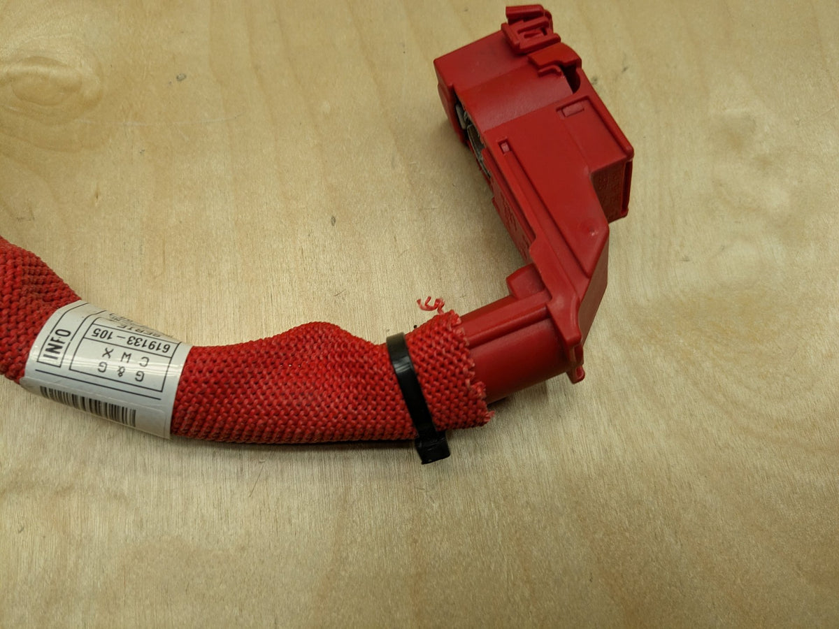 18-21 OEM BMW G01 G02 F98 X3 X4 Battery Plus Pole Terminal Positive Red Cable