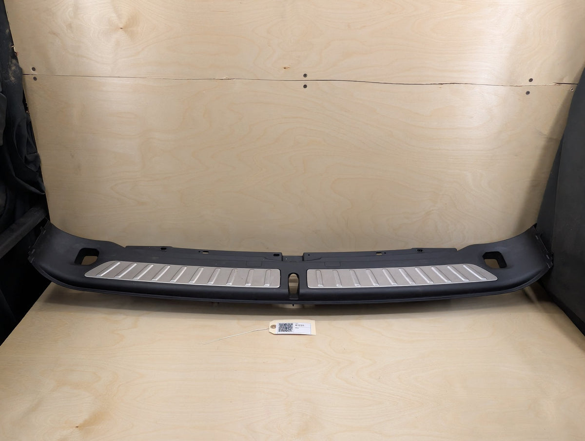 2018-2024 BMW X3 G01 Rear Trunk Cargo Scuff Loading Trim Cover Plate 7396612 OEM
