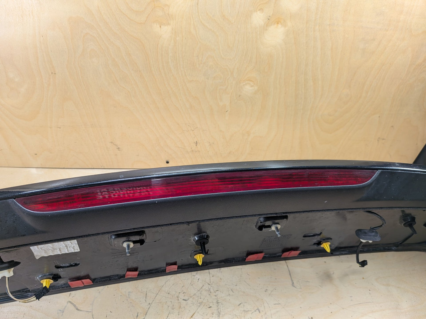15-18 OEM Audi Q3 Rear Liftgate Trunk Lid Spoiler Rear Left Right Window Trim Molding SET