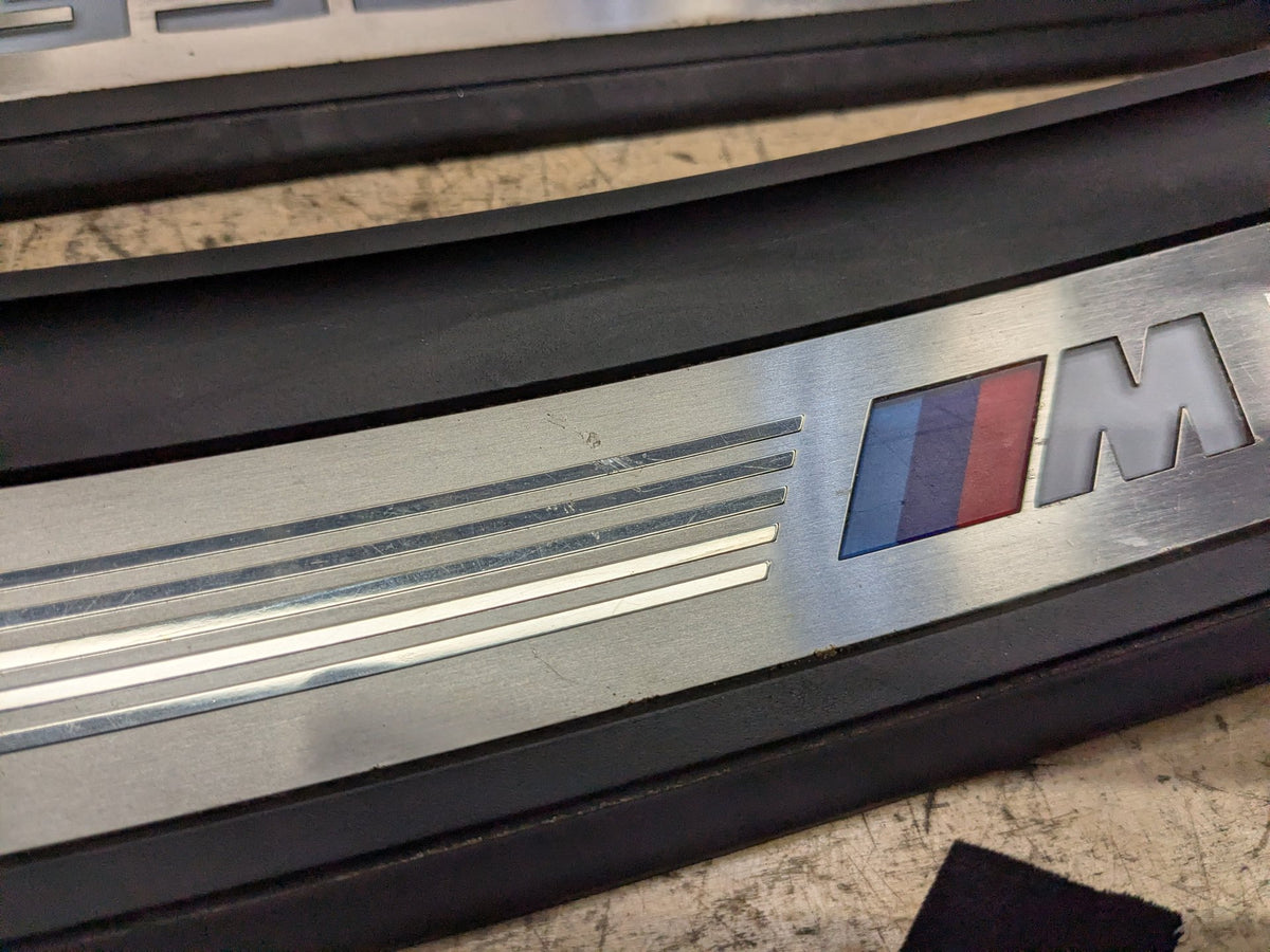 2018-2023 BMW M550i G30 Scuff Plate Door Sill SET 8072378 OEM