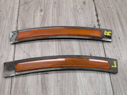 OEM BMW F01 F02 740 750 760 Rear Left Right Driver Passenger Bumper Side Marker Light Reflector PAIR