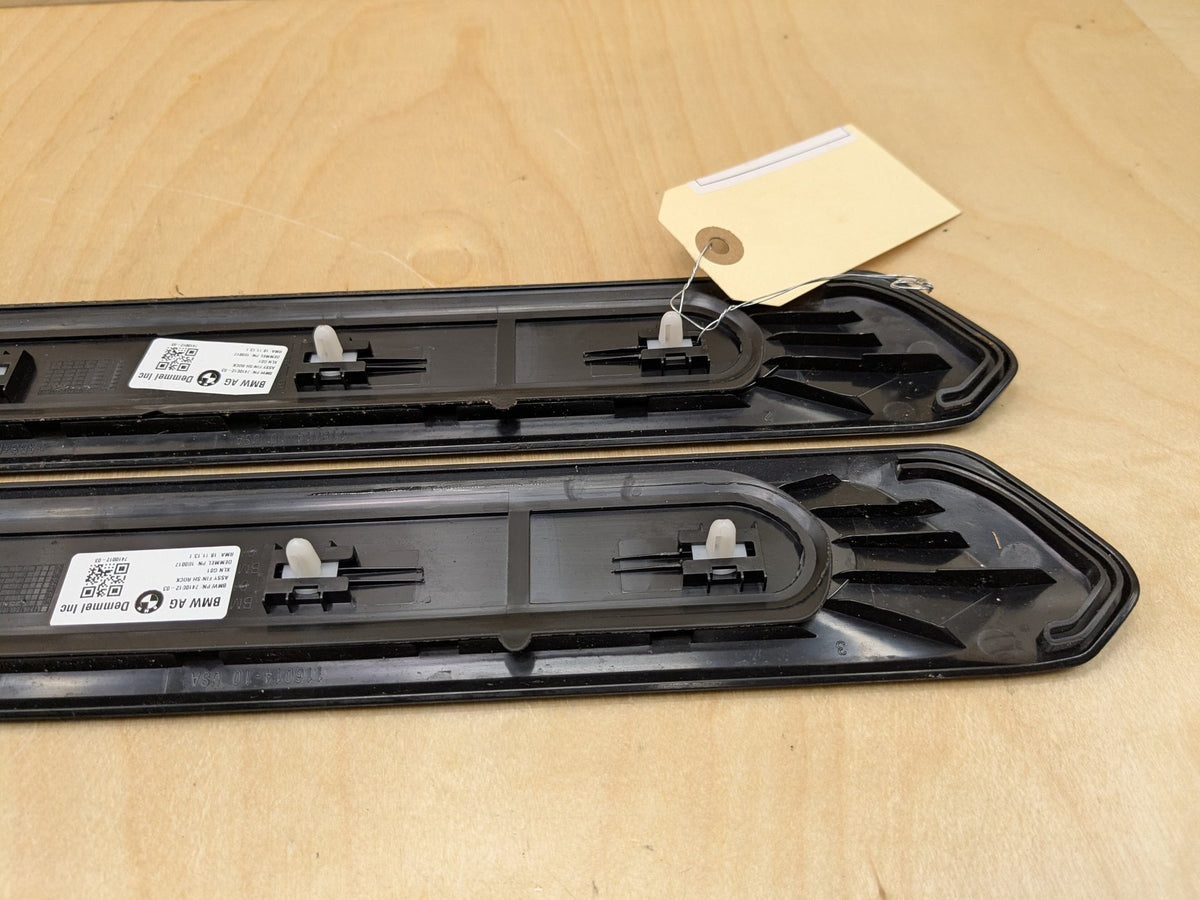 2018-2025 BMW X3 G01 Front Left Right Scuff Plate Door Sill SET 7410012 OEM