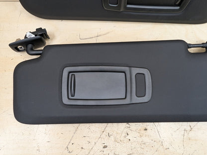 18-21 OEM BMW G01 G02 F97 F98 Right Passenger Side Sun Visor Anthracite Black
