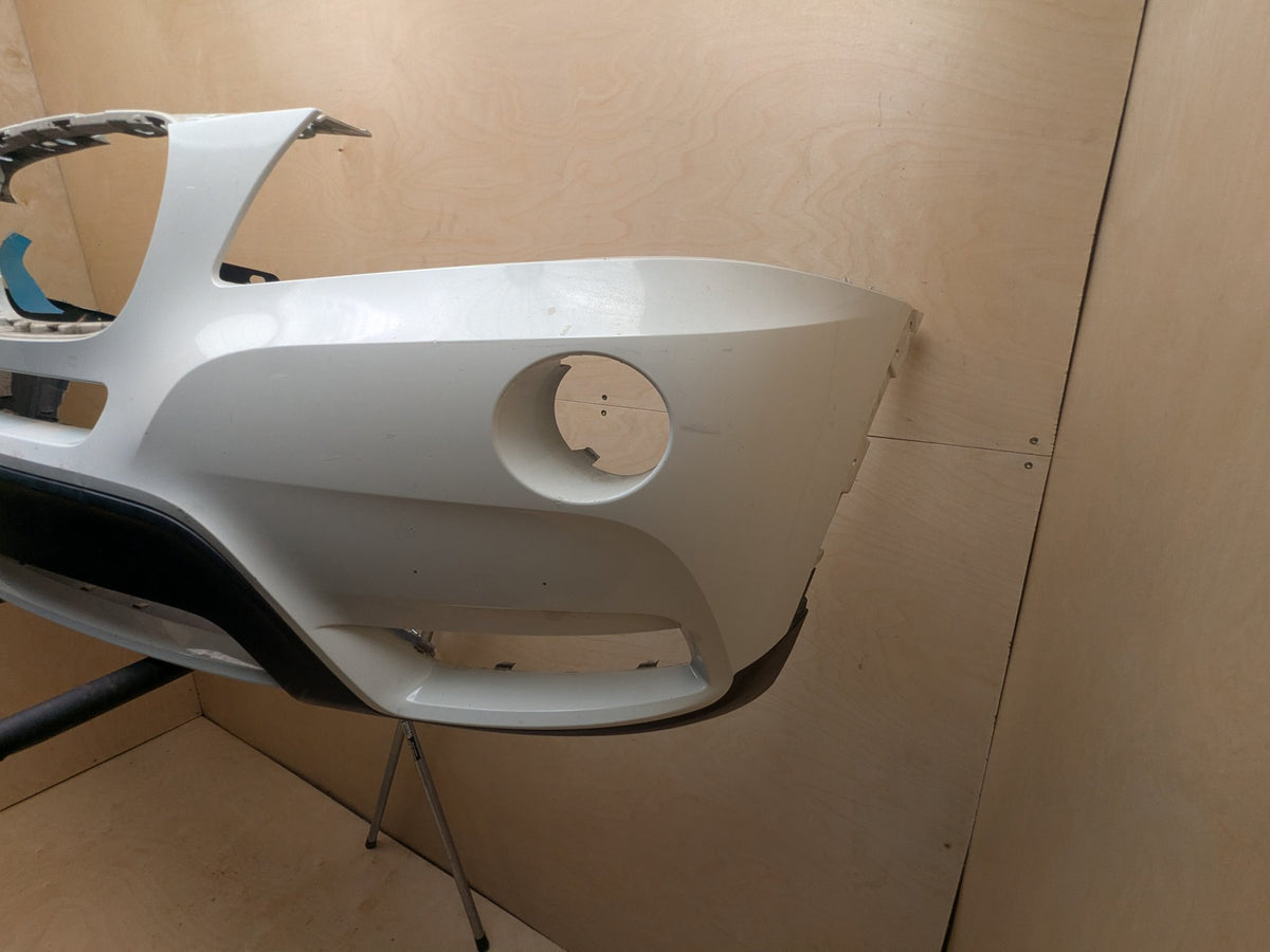 NOTE 11-17 OEM BMW F25 X3 Front Bumper Cover Assembly Panel White 300