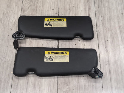 2004-2010 BMW M6 E64 Front Left Right Sun Visor SET 7895547 OEM