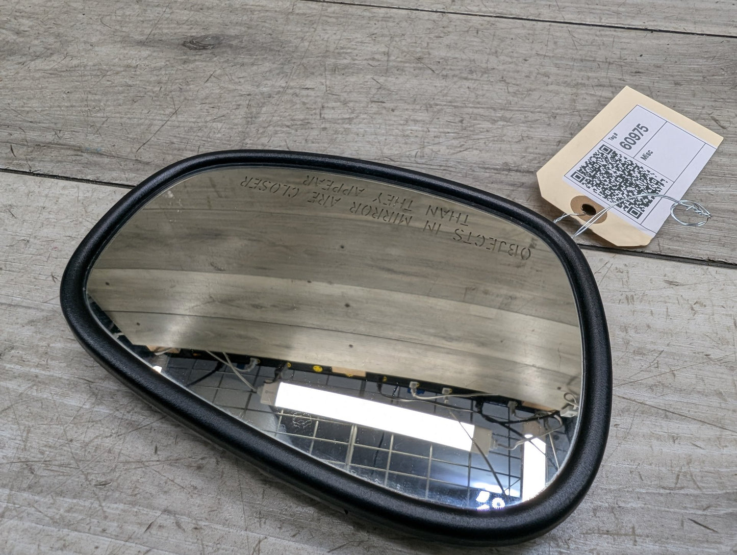 2011 BMW 328i E90 Front Right Passenger Side Mirror Glass 7230980