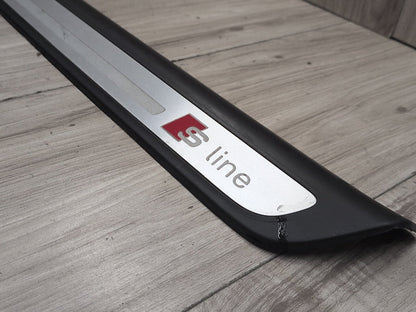 2015-2018 Audi Q3 8U S Line Front Rear Left Right Scuff Plate Door Sill SET 8U0853375A