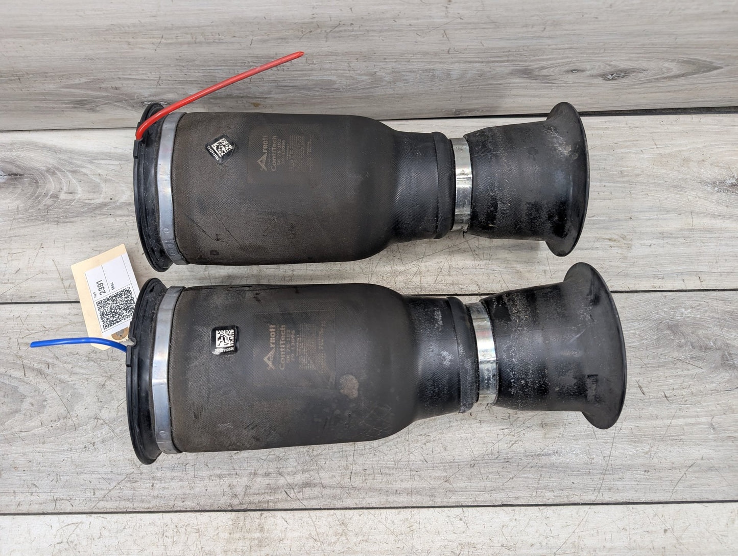 15-18 OEM BMW F85 F86 X5M X6M Rear Left Right Air Suspension Pneumatic Springs
