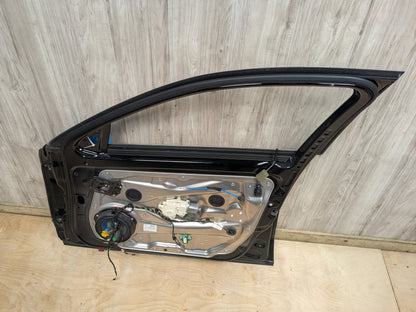 10-16 Mercedes-Benz Sedan W212 Front Right Passenger Door Shell Panel Black 040