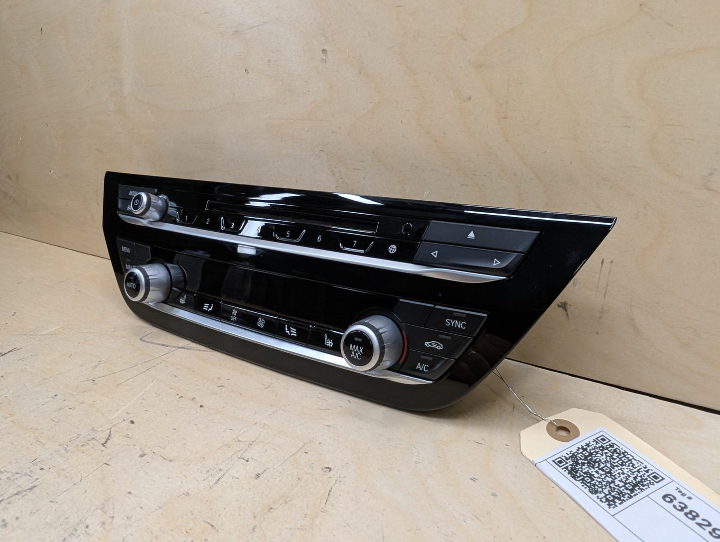 18-21 OEM BMW G01 F97 X3 X3M AC Climate Control Panel Radio Media Buttons
