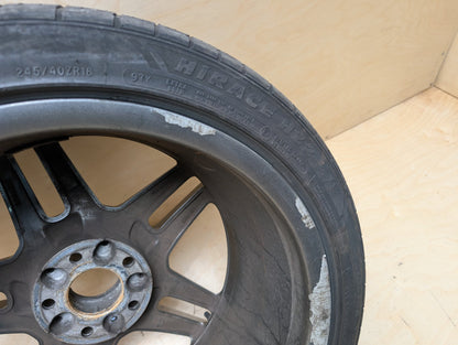 OEM Mercedes W207 E300 E400 E550 AMG Rear Wheel Rim 18x8.5 ET48 5 Double Spoke