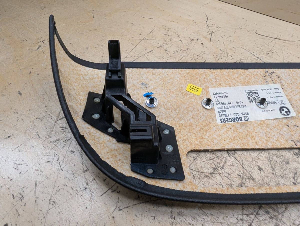 2019-2026 BMW X5 G05 Front Left or Right Seat Backside Panel Cover Bezel Trim 7497166 OEM