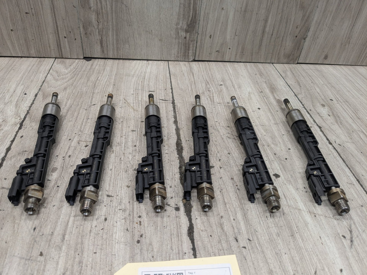 2017 BMW F16 X6 Engine Motor Injector SET 7639994