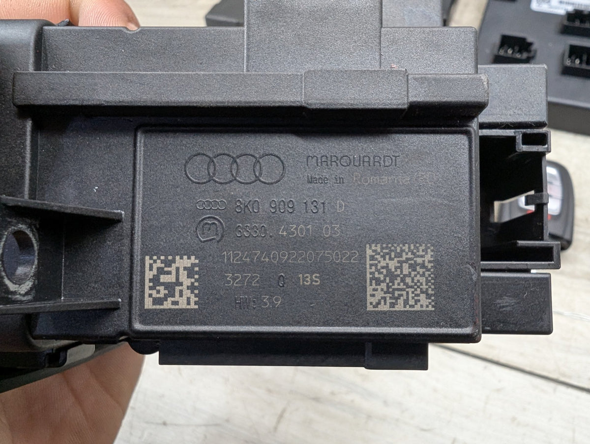 13-17 AUDI B8 S4 S5 Engine ECU DME Speedometer BCM Body Control Module KEY SET