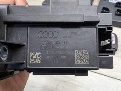 13-17 AUDI B8 S4 S5 Engine ECU DME Speedometer BCM Body Control Module KEY SET