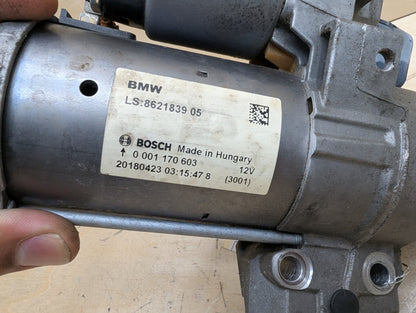 16-21 OEM BMW F22 F30 F32 F33 F36 G01 G30 330 430 530 Engine B46 Starter Motor
