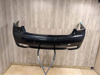 DAMAGE 16-19 BMW G11 G12 740 750 M SPORT Rear Bumper Cover w PDC Holes Black 475