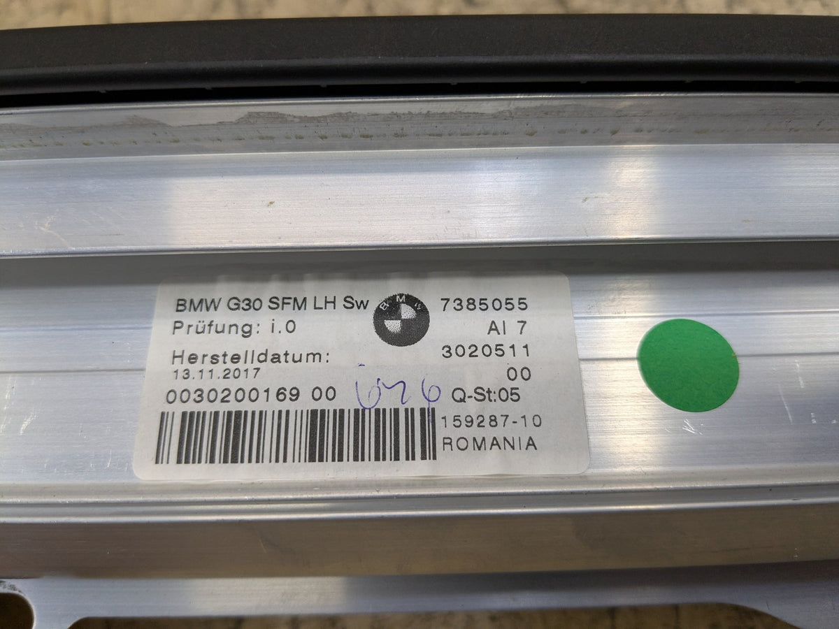 OEM BMW F90 G30 530 540 M550 M5 Rear Left Driver Window Roller Sun Shade Blind
