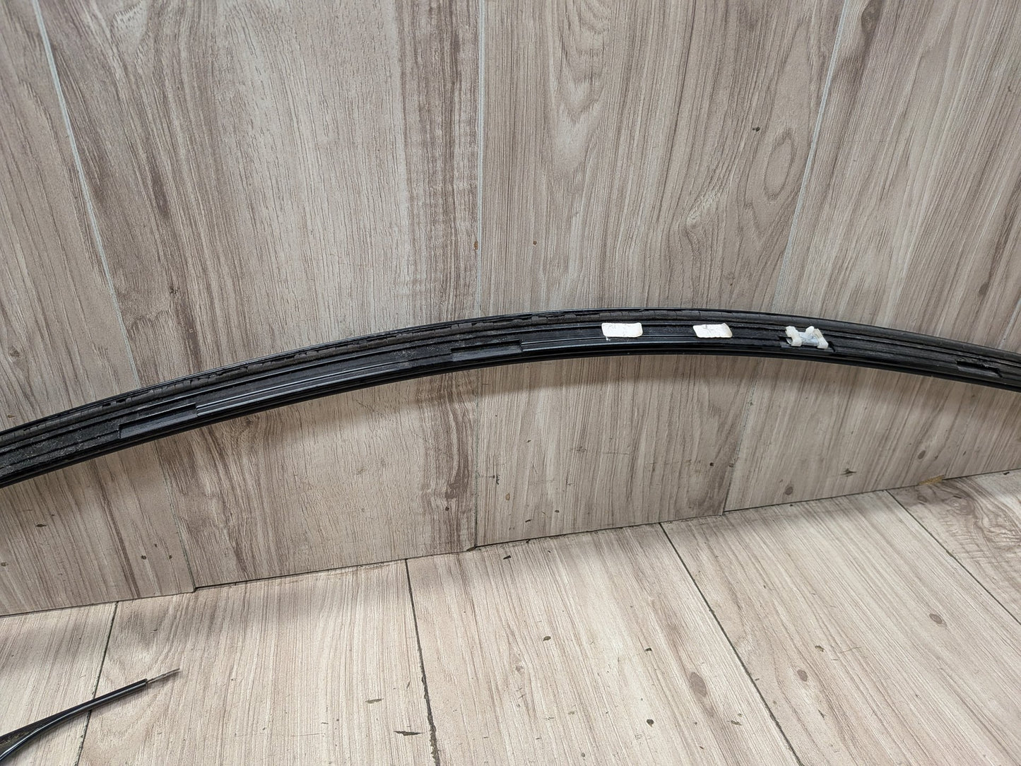 14-20 OEM BMW F32 F82 Right Passenger SHADOW GLOSS Exterior Door Molding Trims