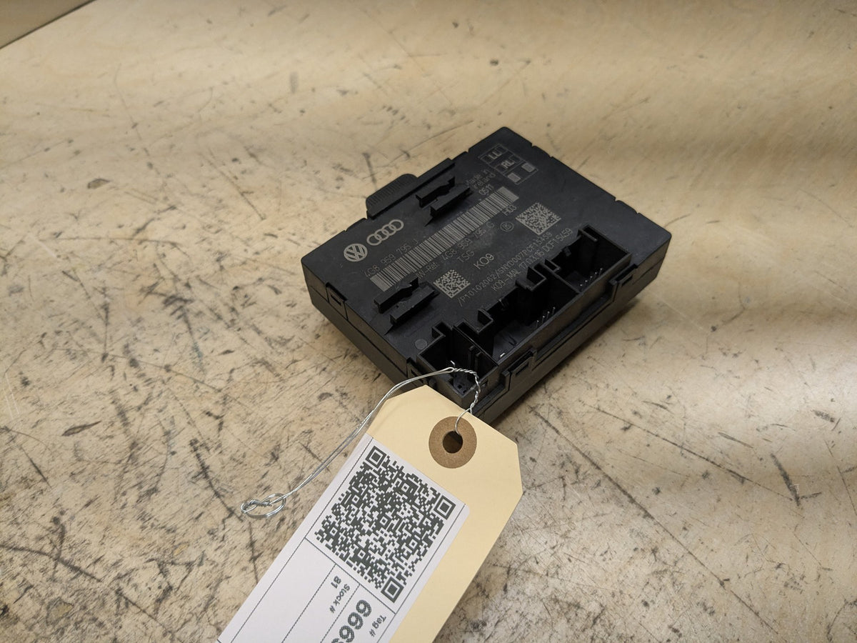 2012-2018 Audi A6 C7 Rear Left Driver Door Control Module 4G8959795J OEM