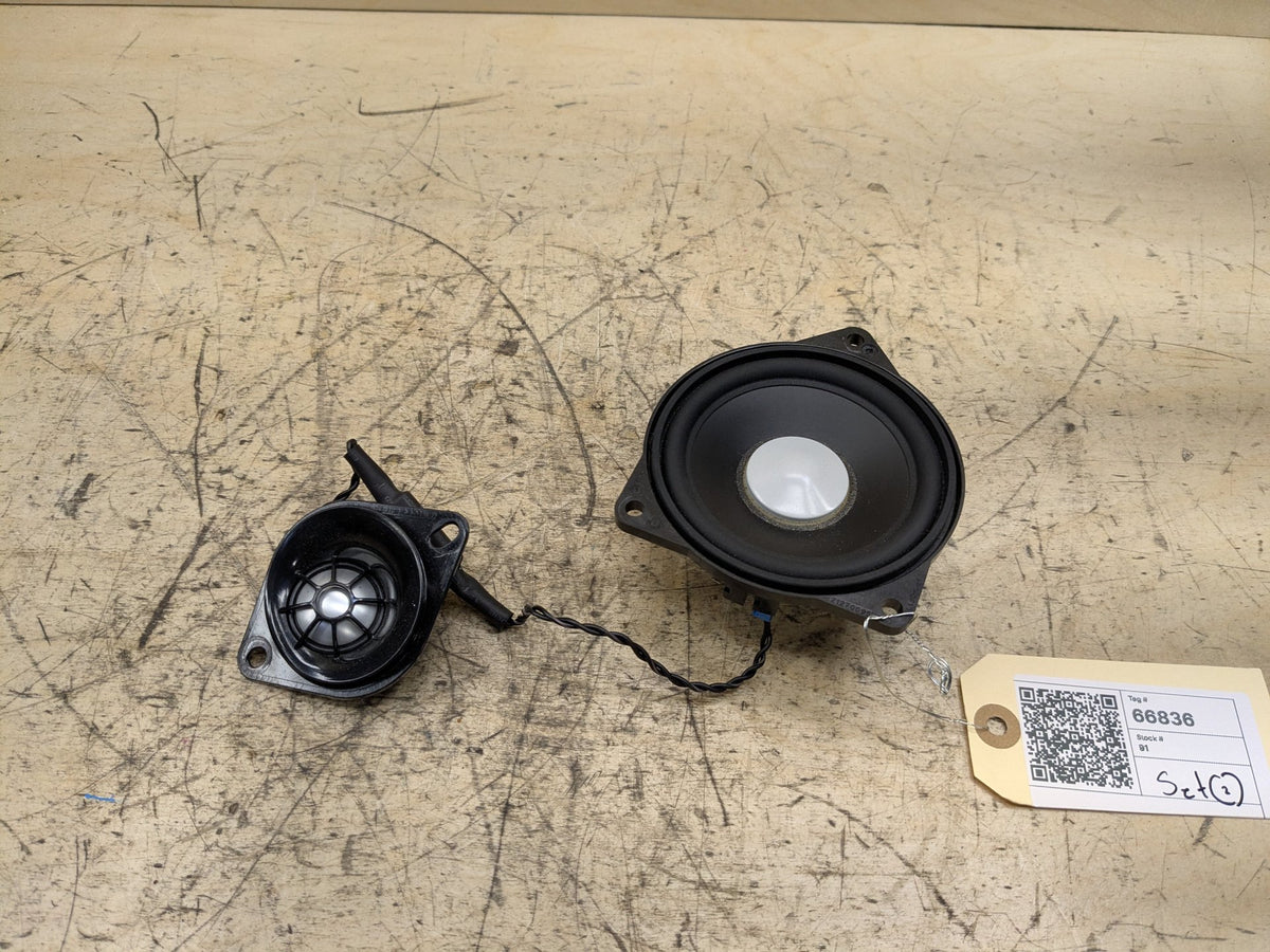 OEM BMW F06 F12 F13 M5 M6 Audio Sound HK Loudspeakers Tweeters SET