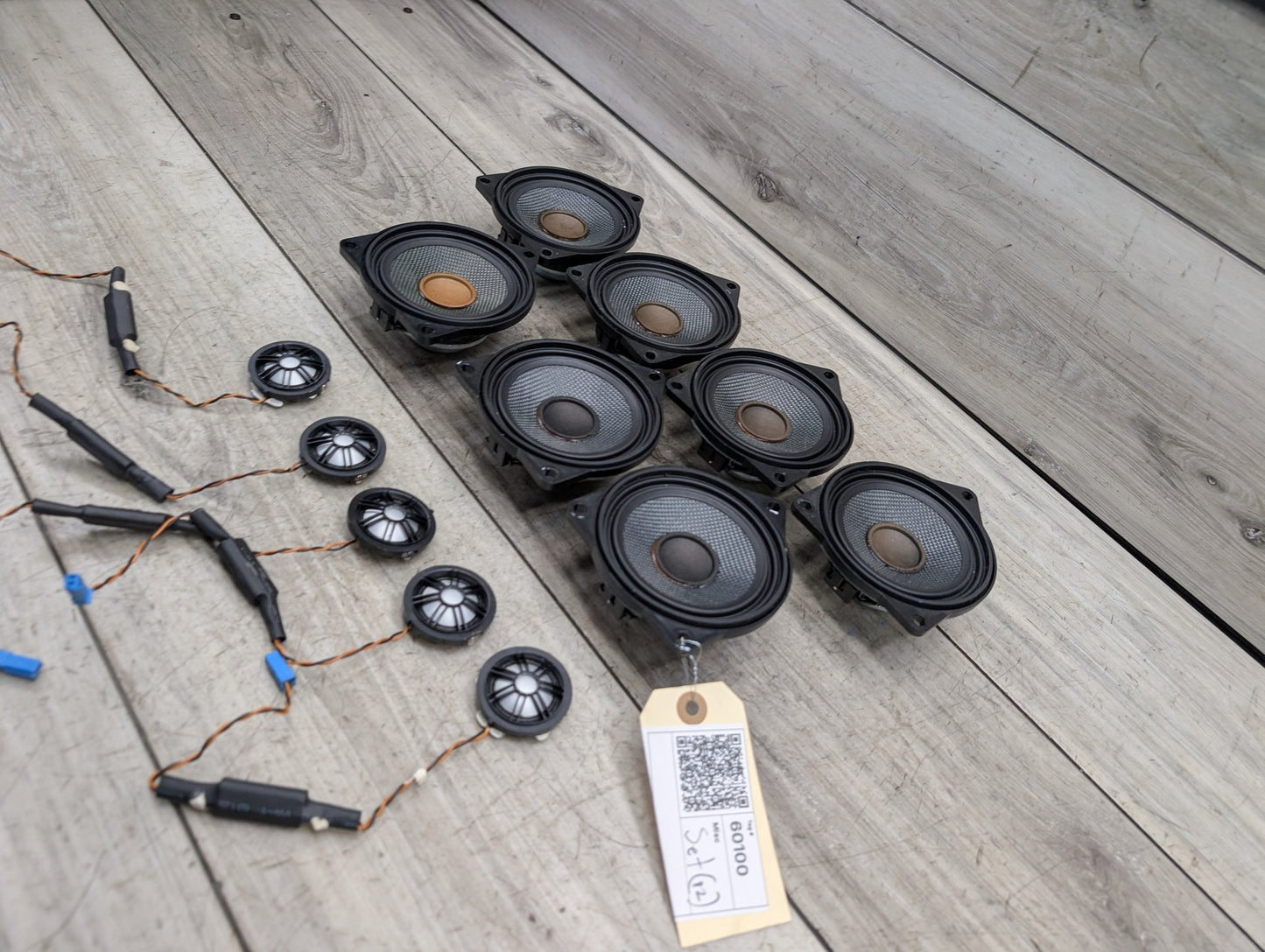 10-17 OEM BMW F01 F02 F03 F07 GT Audio HIFI HI-Fi Sound Speakers SET