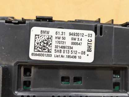 OEM BMW G20 G22 G23 G26 G80 G82 G83 Rear AC Air Climate Control Switch Module