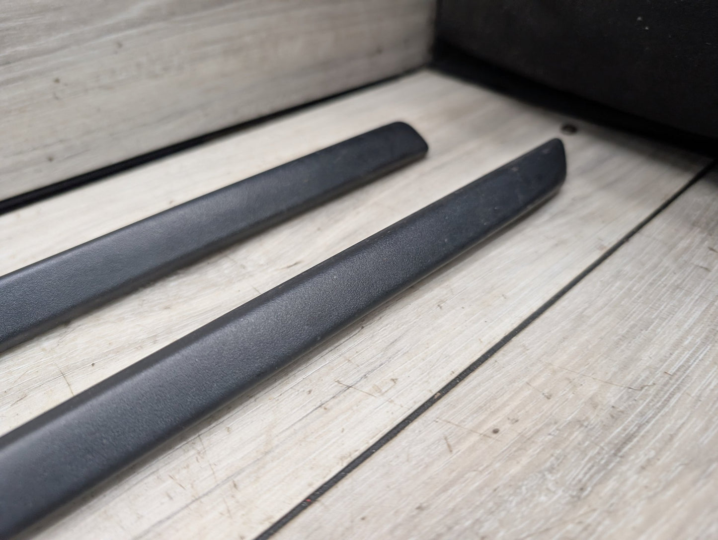 07-13 BMW X5 E70 Front Rear Left Right Exterior Door Trim Molding SET 7158533