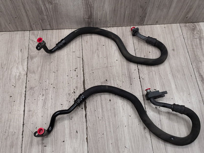 2004-2010 BMW E64 M6 S85B50A Engine Oil Cooler Line Return Flow SET 2282911