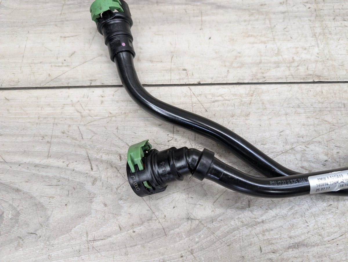 2014-2019 BMW F34 340 B58B30M0 Transmission Oil Cooler Hose Pipe Lines 8570449