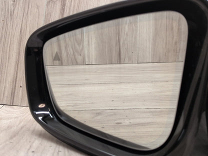 17-23 OEM BMW G30 530 540 M550 Left Driver Side Mirror Blind Spot SHADOW GLOSS
