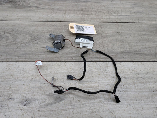 2014 - 2018 BMW X5 F15 Steering Wheel Vibration Generator Motor w/ Module SET 9218381 N63B