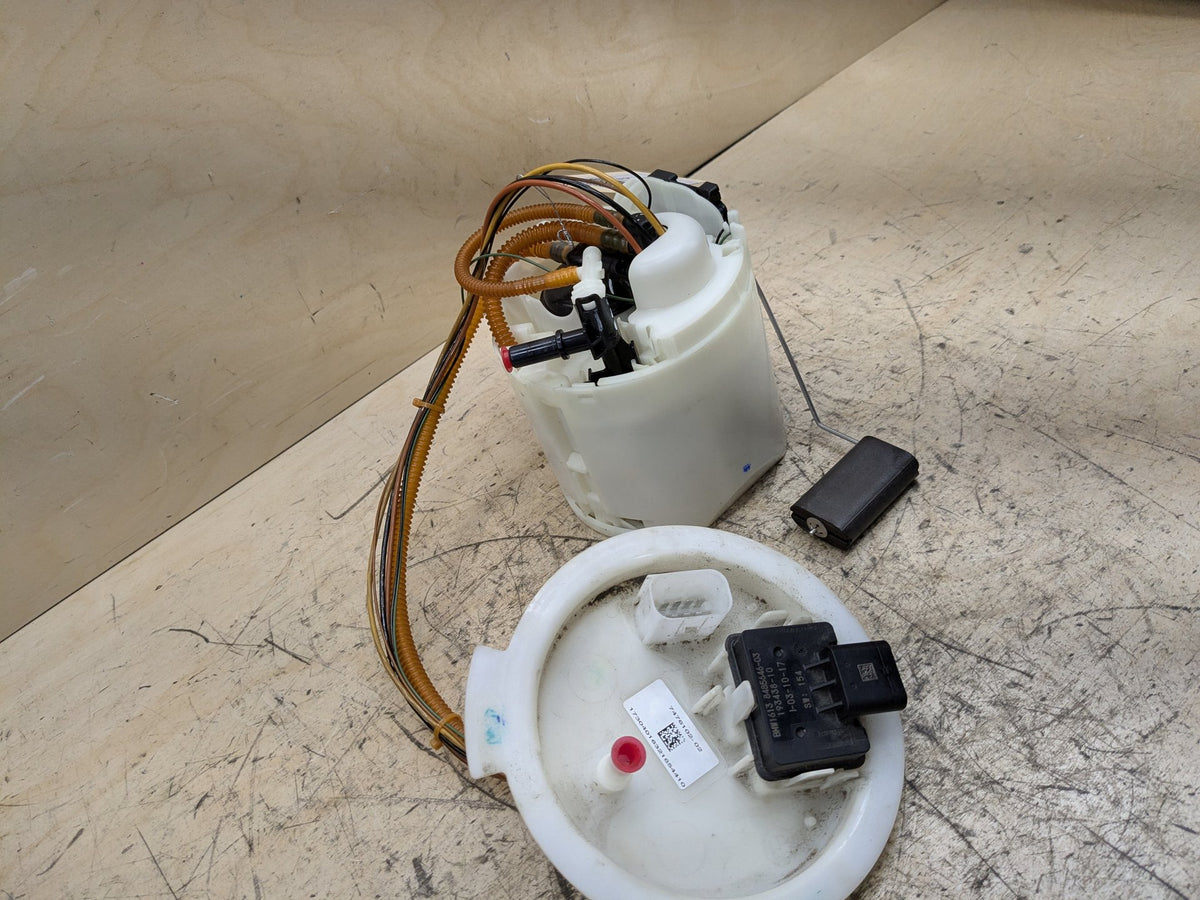 18-20 OEM BMW G30 M550iX Engine N63R Gas Tank Mount Fuel Pump w/ Sending Unit