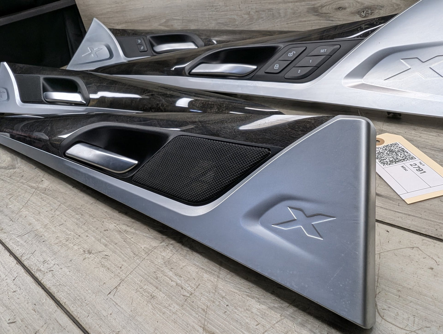2018 - 2024 BMW X3 G01 Front Rear Left Right Exterior Door Trim Molding SET  B58B30O1
