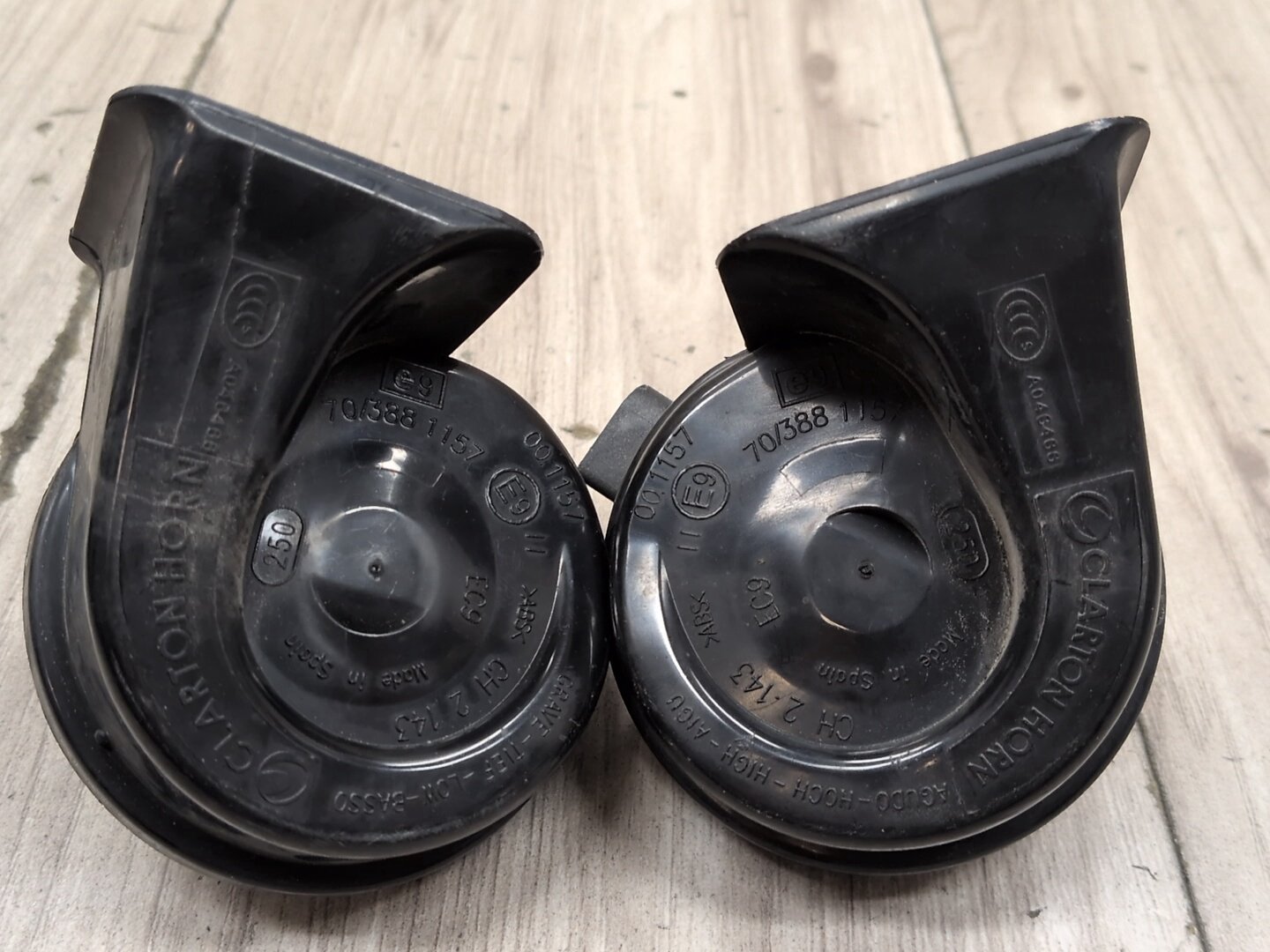 2011 - 2016 BMW 535i F10 Alarm Horns SET 7279781 N55B30A