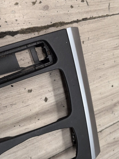 14-19 OEM BMW F15 F16 X5 X6 Center Console Shifter Bezel Cover Panel Trim