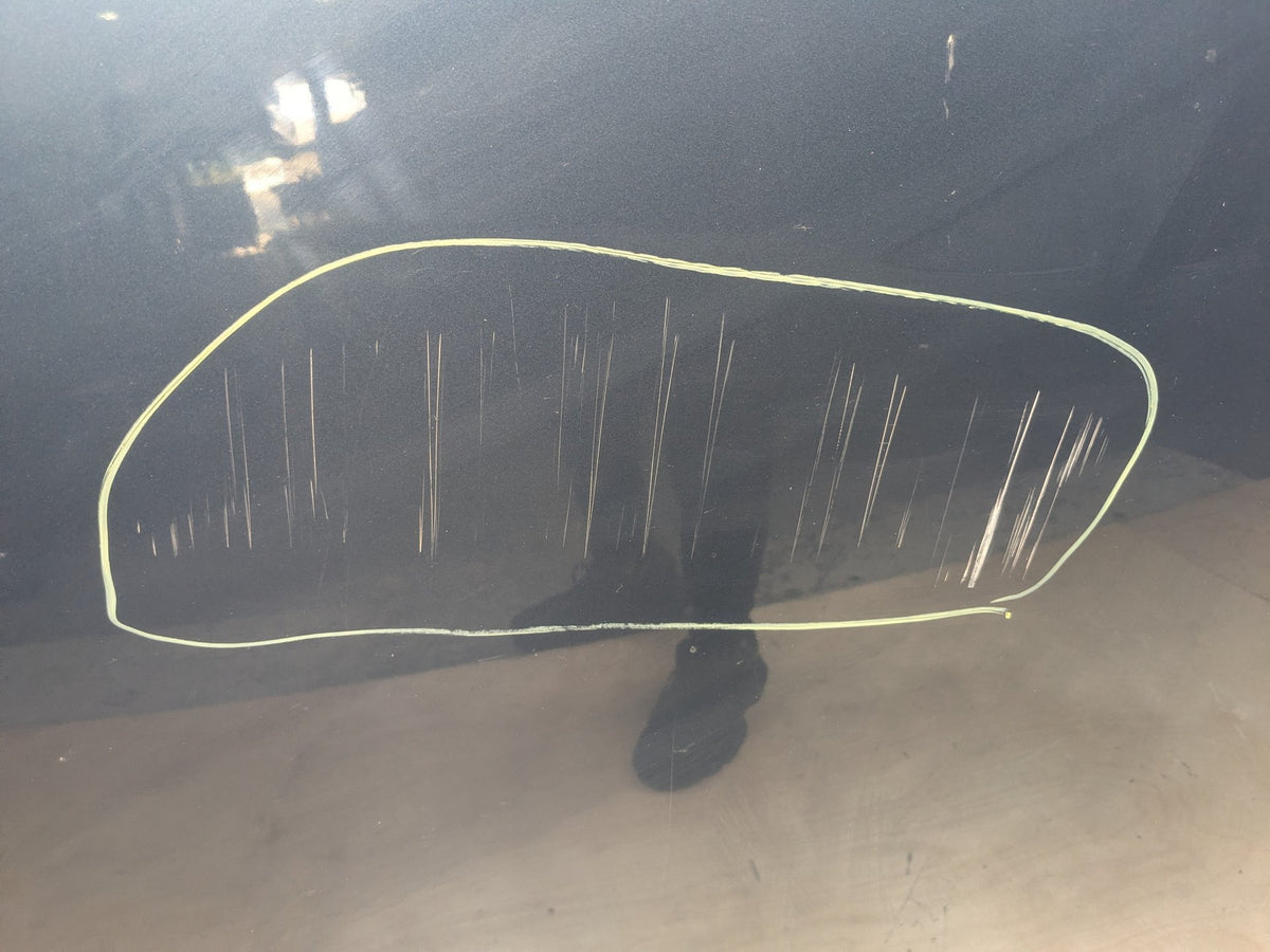 2015-2018 Audi Q3 8U Hood Bonnet Shell Panel Blue D2/X5L