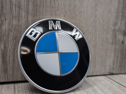 Genuine OEM BMW F39 F90 G20 G30 G80 M3 Bumper Hood Trunk Rear Round Emblem 74mm