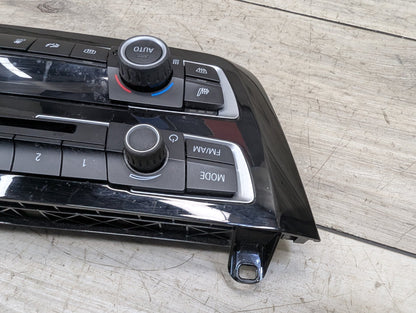 12-16 OEM BMW F22 F32 F30 F36 M4 M3 AC Heater Control Panel Radio Media Buttons