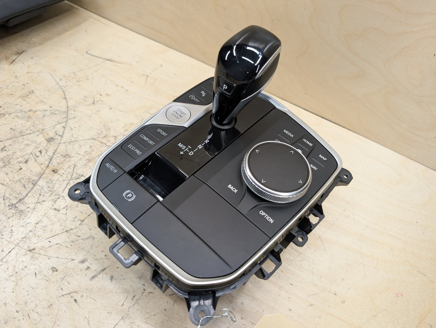 19-24 OEM BMW G20 330 Gear Selector Panel iDrive Controller w/ Shifter Knob